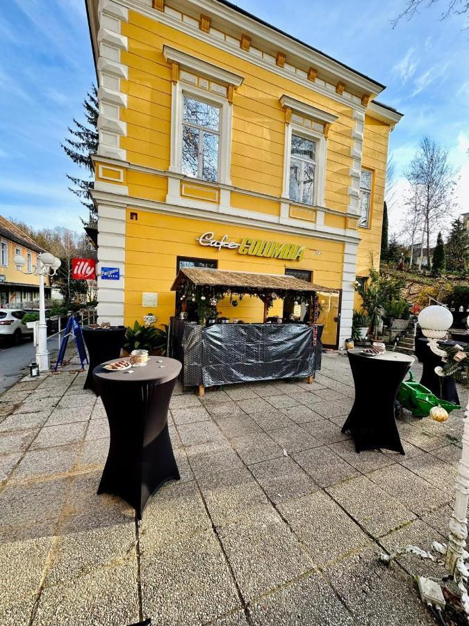 Pension Columbia Inkl. Fruehstueck Im Zentraum Bad Gleichenberg Esterno foto